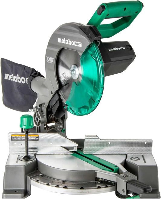 10-Inch Single Bevel Compound Miter Saw, 15-Amp Power with Xact Cut Shadow Line, Precision Angles, Lightweight Design