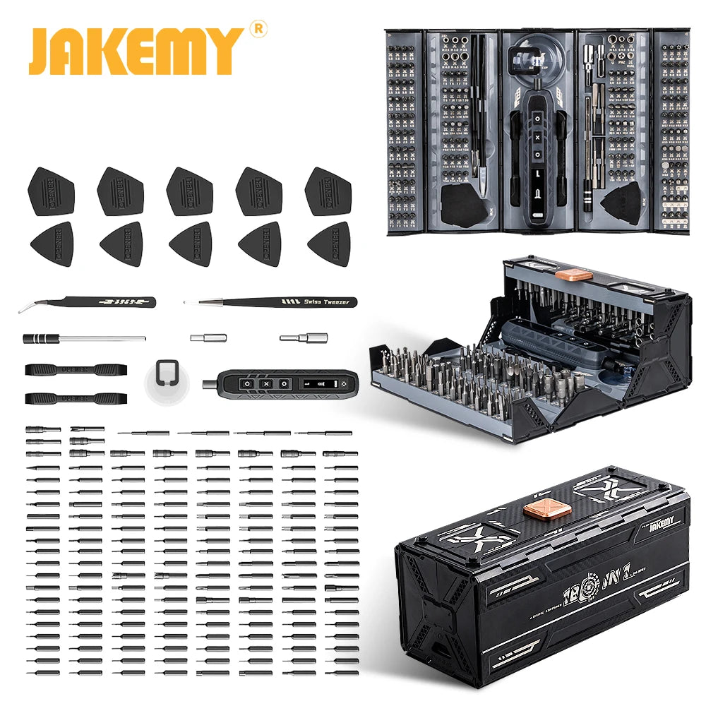 180 in 1 Precision Manual  Multifunctional Screwdriver Set Magnetic Phillips Bits Mobile iPhone & PC & Glasses Repair Tool Gift