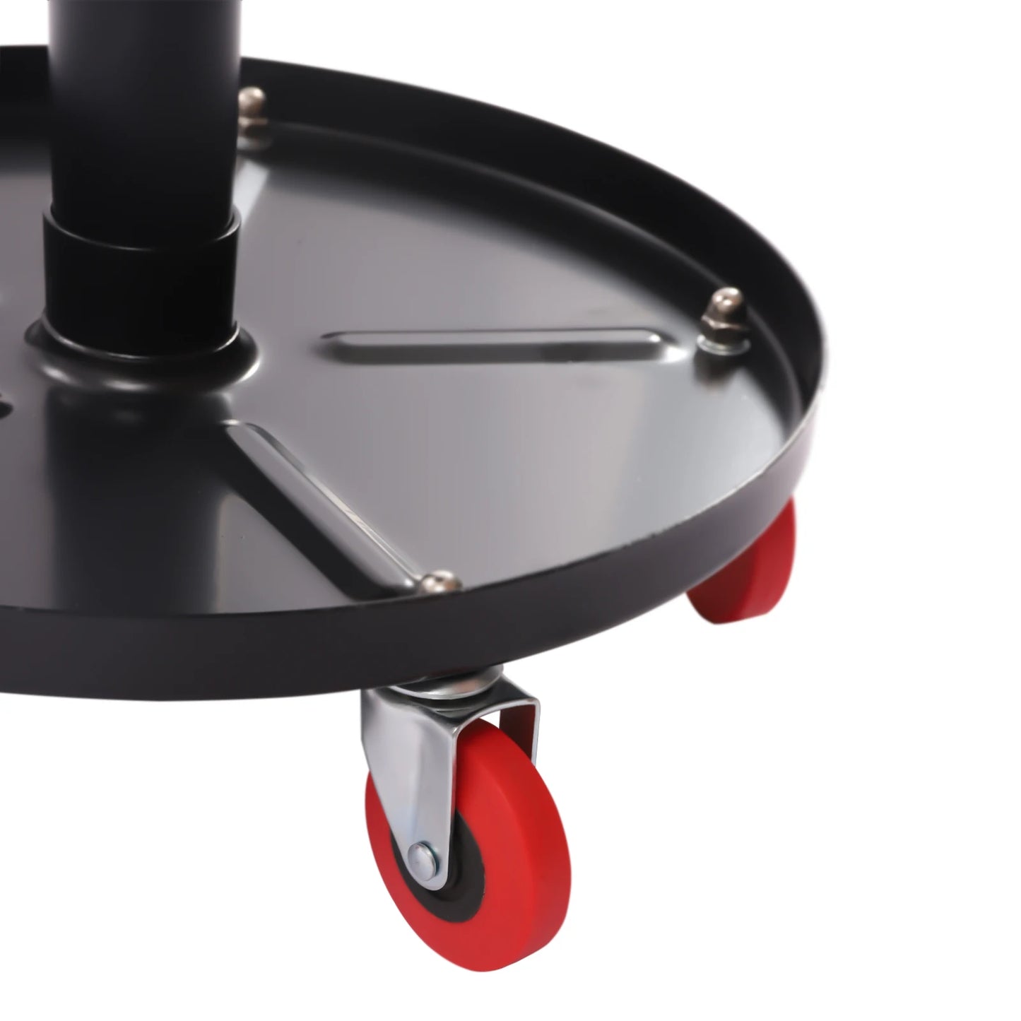Mechanic Stool 300 LBS Rolling Pneumatic Creeper Garage/Shop Seat Padded Rolling Workshop Stool for Garage Auto Repair