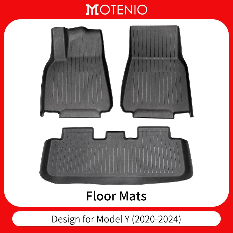 Model Y Floor Mat Set Trunk Liner Waterproof TPE Mats