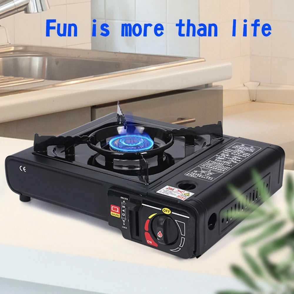 Artudatech Butane/liquefied gas tank Dual purpose Burner Gas Camping Stove Tabletop Stove