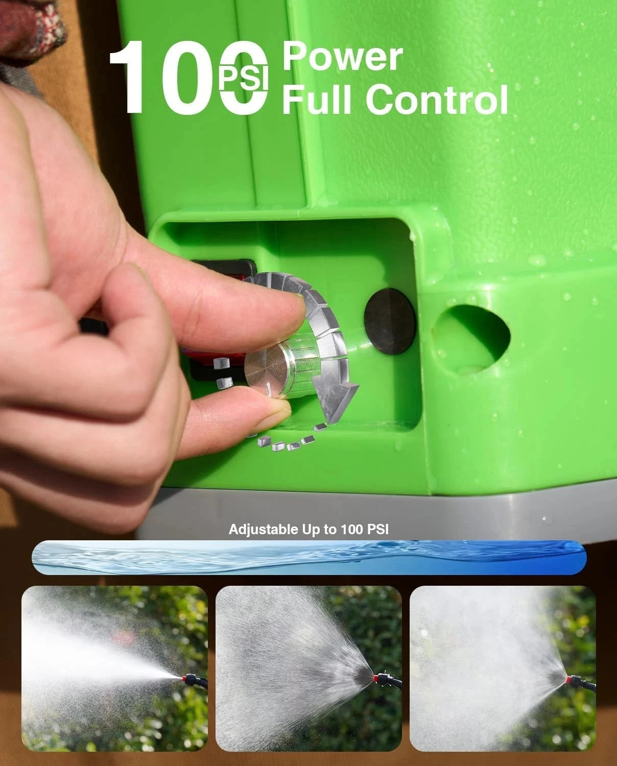 TaskStar Electric Knapsack Sprayer Fit Makita 18V Battery High Pressure Cordless Backpack Sprayer For Farm Pesticide Weed Killer