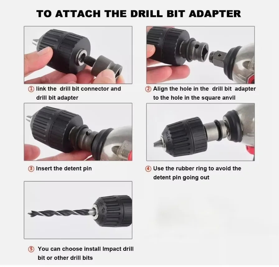 500N.m 1/2" Brushless Electric Driver Screwdriver 4 Gears Cordless Impact Wrench for Milwaukee 18V Battery Car Tires Power Tools