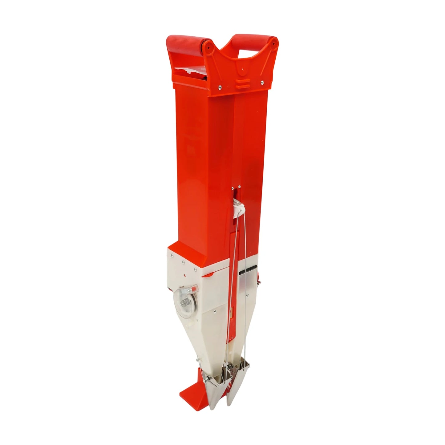 2.4L Seeding Fertilizer, Double-cylinder Seeding Fertilizing Machine, Seeds Spreader Seed Container Soybeans, Corn, Peanuts