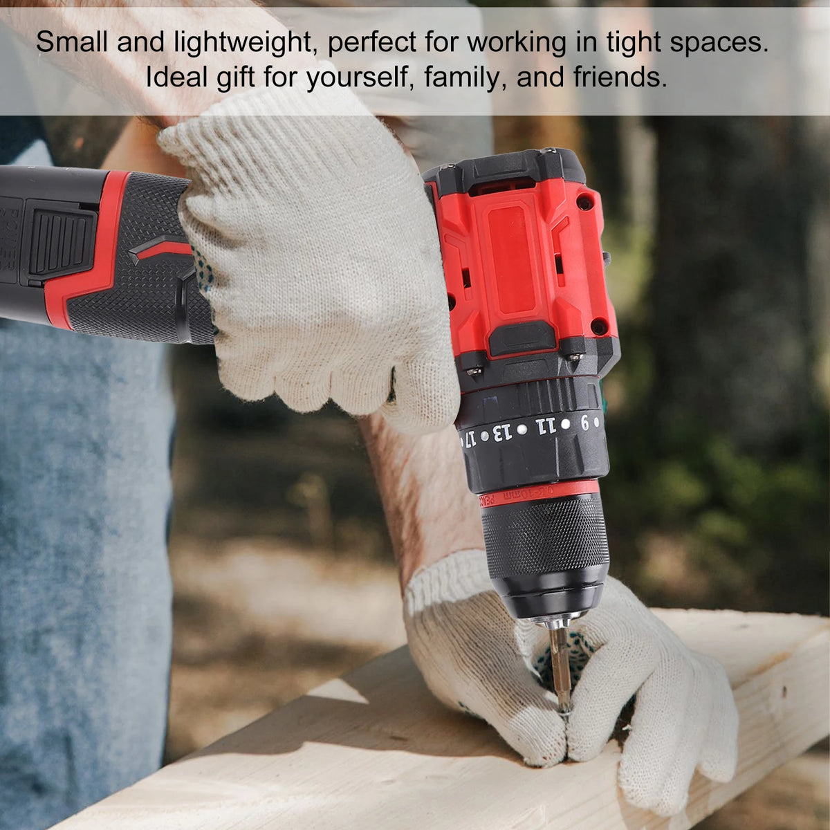 Meterk Brushless Cordless Drill Driver Kit With Three Batteries