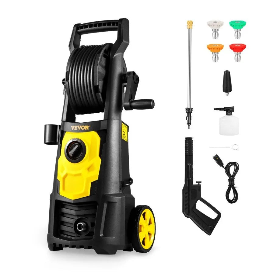 Portable Electric Pressure Washer For Efficient Outdoor Patio Cleaning