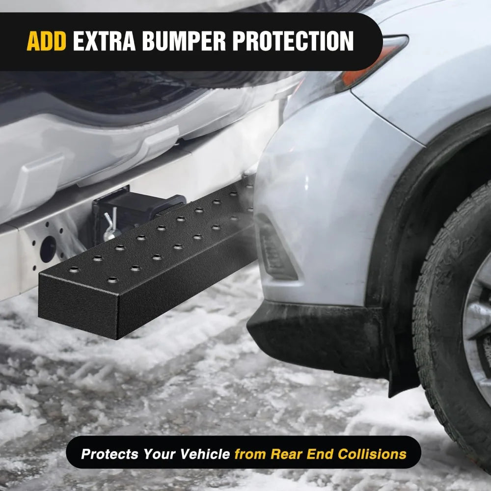 Nilight Car Rear Bumper Receiver Trailer Tow Hitch Step Bar Pedal for Pickup Truck SUV Bumper Guard Protector Exterior Access
