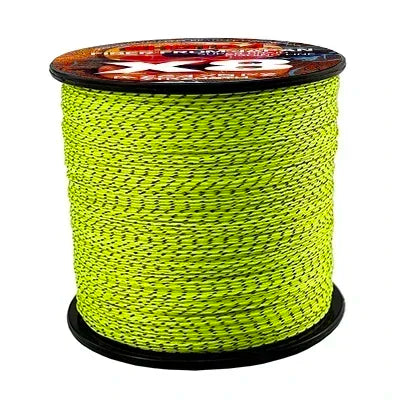 GHOTDA Braided Fishing Line Speckle PE Fishing Line 8 Strand Saltwater 18LB-78LB Fishing Wire Carp Multicolor Multifilament Line