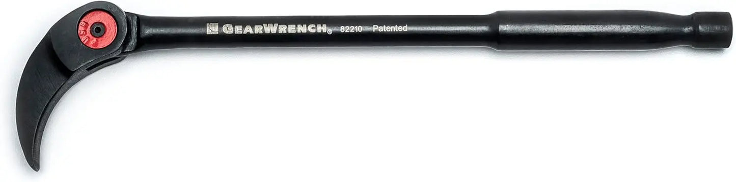 3-Piece Pry Bar Set with 8", 10", and 16" Sizes for Professional Use in Tight Spaces
