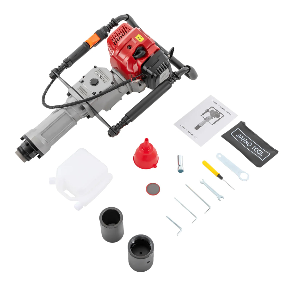 Petrol Powered Post Driver Machine for Garden Fencing and Piling