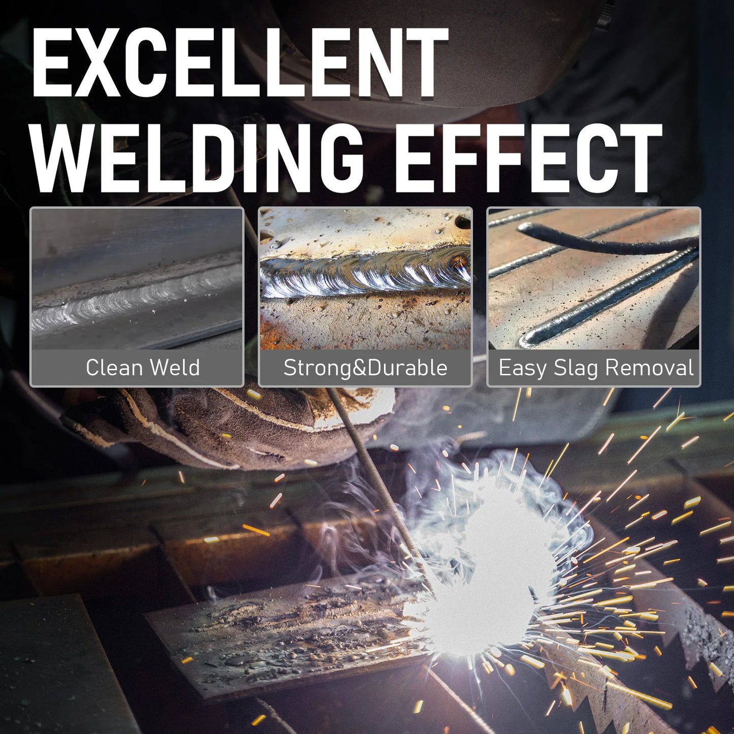 E7018 Welding Rod 3/32" 1/8" 5LB Carbon Steel Stick Welding Rods Low Hydrogen Welding Sticks Electrodes ARC Welding Supplies
