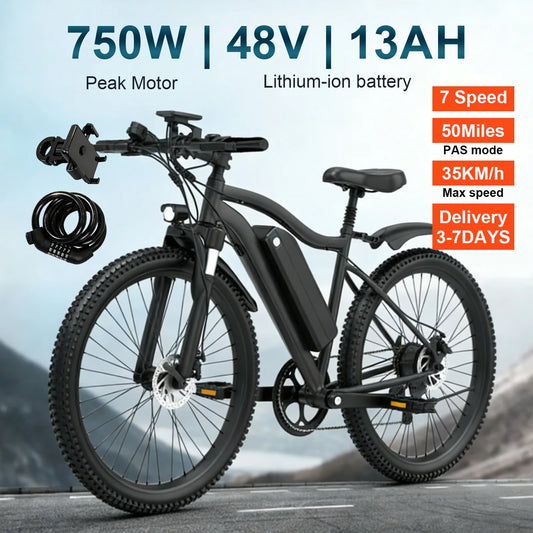 Toofly Mountain Ebike 500W With 48V Removable Battery