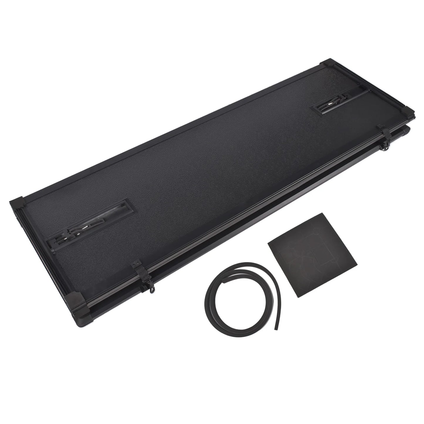 AP03 Hard 3-fold Truck Bed Tonneau Cover Black Matte Texture for Ford Ranger 2019-2026