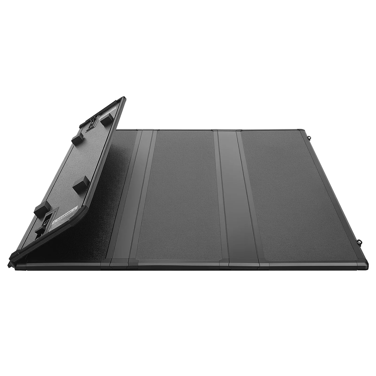 Tonneau Cover, Truck Bed Tonneau Cover, Ford F150 Tonneau Cover, Quad Fold Hard Folding, 5.5ft Bed, 67 inch, Aluminum, Black, Waterproof, UV Resistant, Fit for Ford F-150 2015 2016 2017 2018 2019 2020 2021 2022 2023 2024 2025