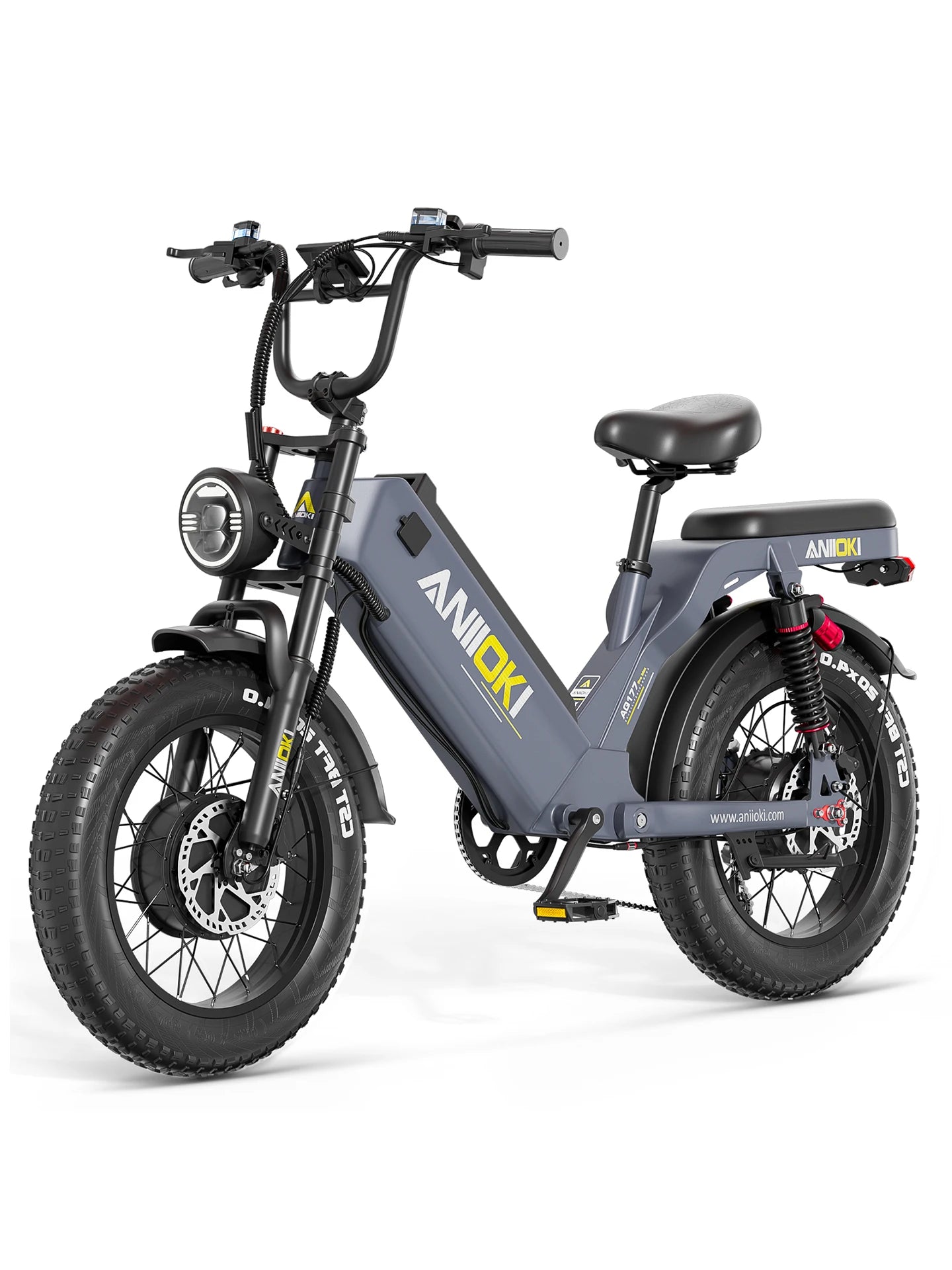Aniioki E-Bike 2800 Dual Motor Electric Bike 52V 70AH AQ177 Pro Max Electric Bicycle Adult E-Bike