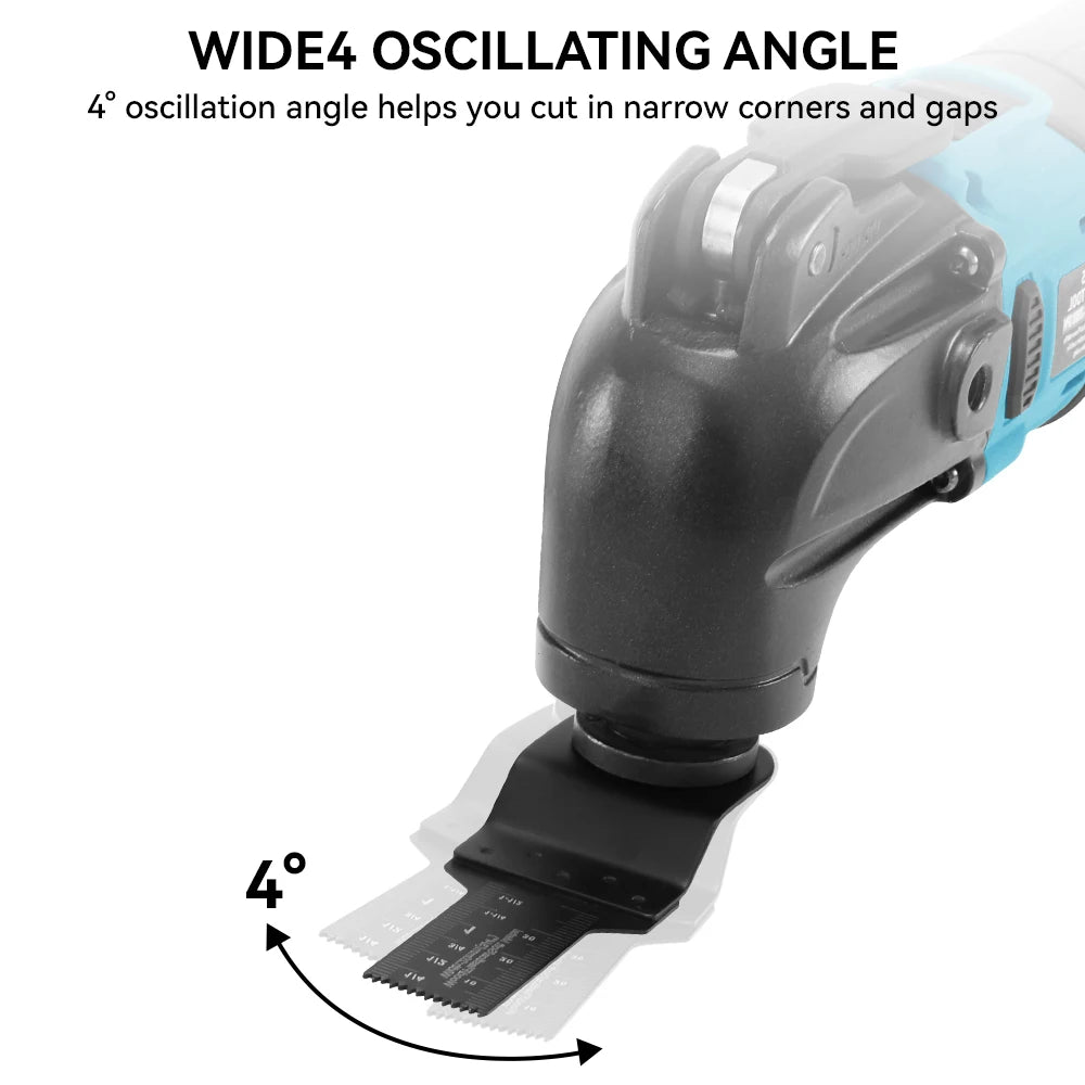 Electric Oscillating Multi Tool Cordless Anti-Vibration Pruning Saw Multi-function Trimmer/Cutting Tool For 18V Makita Battery