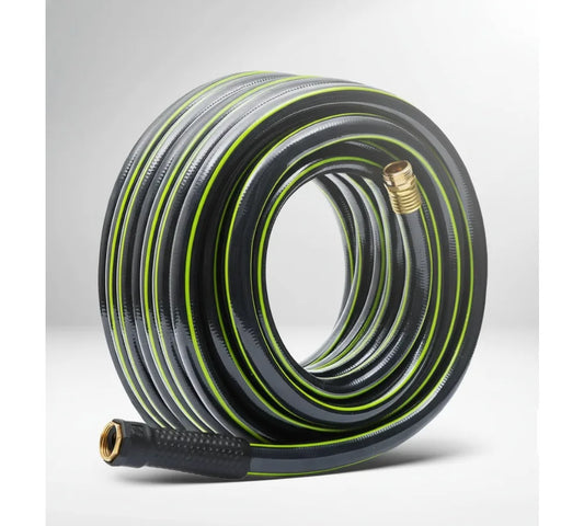 50ft Flexible Garden Hose No Kink Leakproof Lightweight PVC Water Pipe for Yard Household