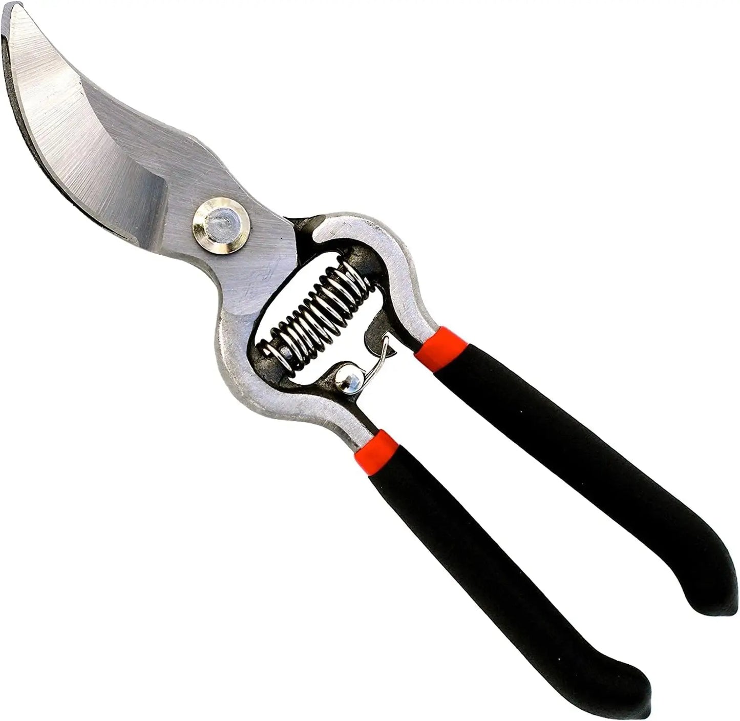 Classic Bypass Pruning Shears – Heavy Duty Forged Steel – Safety Lock – Non Slip Grips – Cuts 1" Diameter