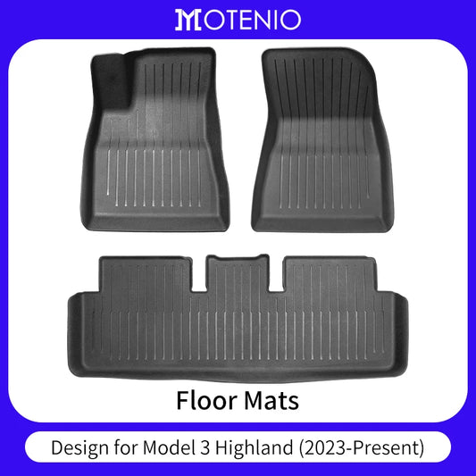 Model Y Floor Mat Set Trunk Liner Waterproof TPE Mats