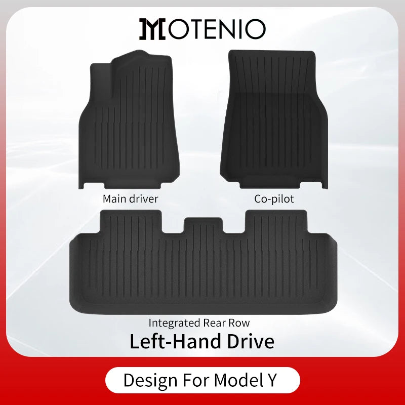 Model Y Floor Mat Set Trunk Liner Waterproof TPE Mats
