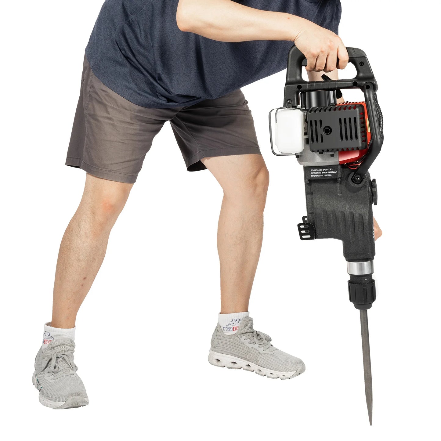 Demolition Jack Hammer 1000W Heat-Resistant Four Functions 0.24gal Large Capacity Anti-Slip Electric Jackhammer Heavy Duty
