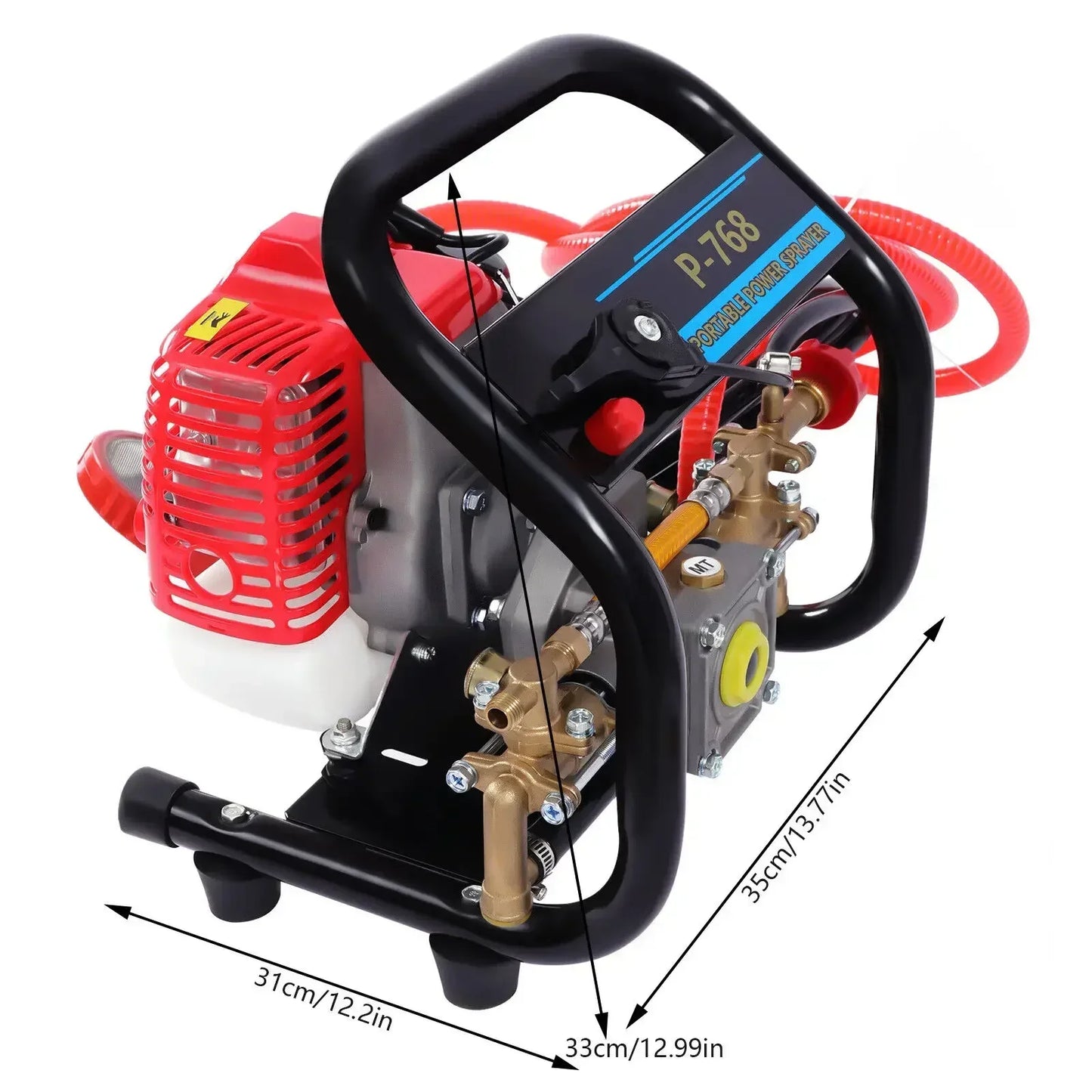 Bymaocar TF-P768 Portable Agricultural Sprayer 2-Stroke Engine