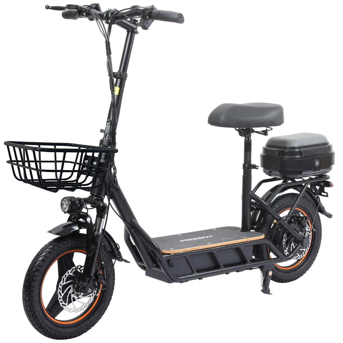 750W Motor 48V 18Ah Battery Electric Scooter for Adults Load 330Lbs Commuter Scooter with Box Urban commuting electric bicycles