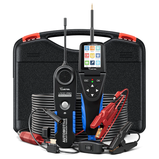 VDIAGTOOL V500PRO 2-in-1 Automotive Power Probe Tool with Multimeter/Oscilloscope/Injector Test 9-30V Circuit Voltage Break Test