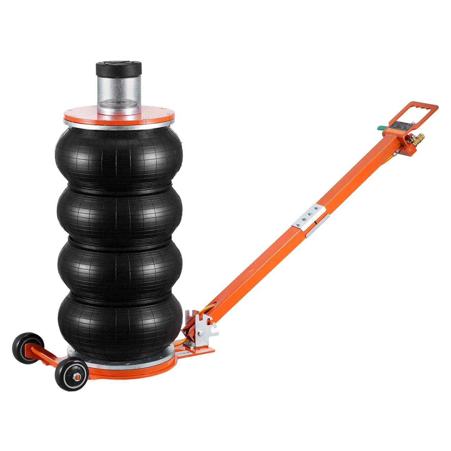 SucceBuy 6T Air Jack, 2-5 S Pneumatic Lifting Jack with Heightened Column & Adjustable Handle Thick Rubber Pad Fit for Sedan SUV
