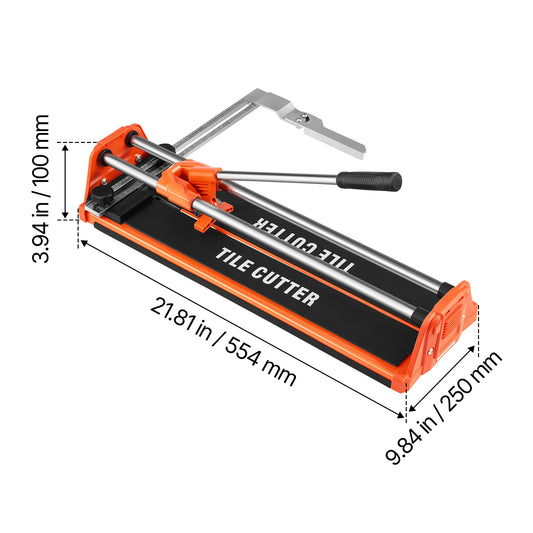 SucceBuy Precision Manual Double Rail Tile Cutter