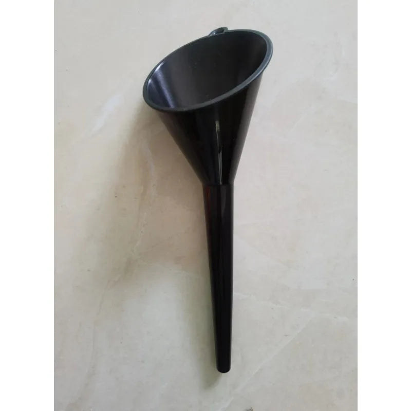 Long Stem Car Fuel Funnel Anti Splash Plastic Gasoline Oil