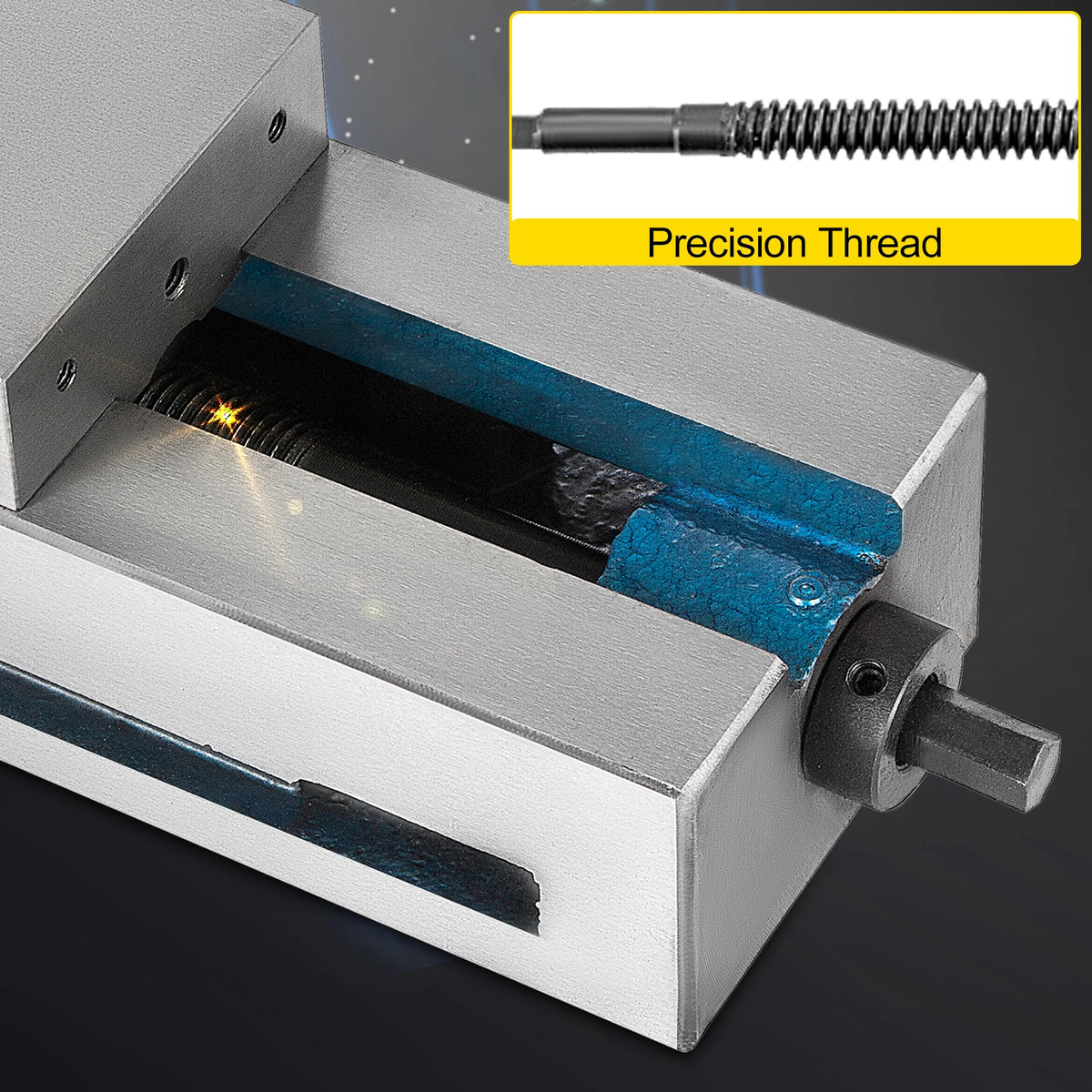 SucceBuy Milling Machine Bench Vise With 19KN Clamping Force