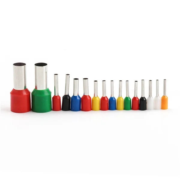 400-2120 Pcs Insulated Cord Pin End Terminal Bootlace Ferrules Kit Electrical Wire Copper Set VE Tubular Crimp Terminals Kit