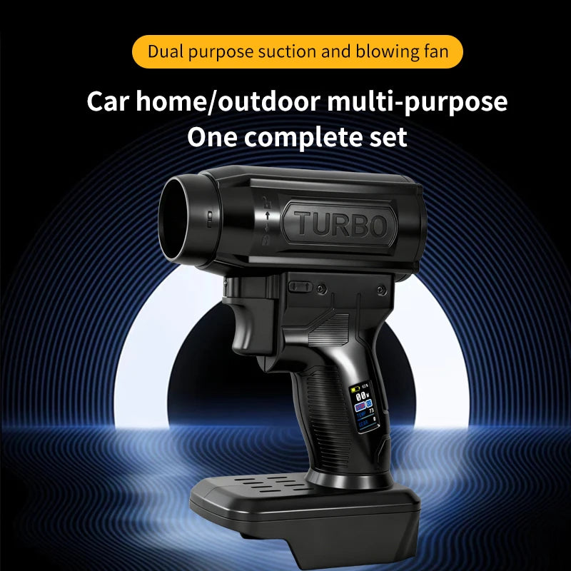 40MM  Brushless Powerful  Blower Wind Speed 500g Air Duster Turbo FanAirVacuum Cleaner for Car/Keyboard/PC/Home Multi-functiona